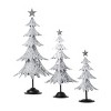 Sullivans Metal Trees Set of 3  14.75"H  20.5"H & 27"H Green - 4 of 4