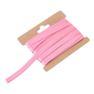 Unique Bargains Satin Fabric Quilting Hemming Binding DIY Craft Double-Fold Bias Tape - 1 of 4