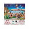 Sunsout July Beach 500 pc  Fourth of July Jigsaw Puzzle 32757 - 3 of 4