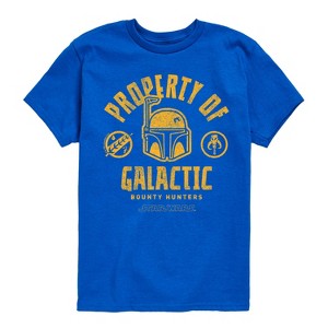 Boys' - Star Wars - Property Of Galactic Bh Short Sleeve Graphic T-Shirt - 1 of 4