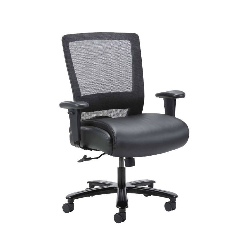Mesh Heavy Duty Chair Black - Boss Office Products, 1 of 10