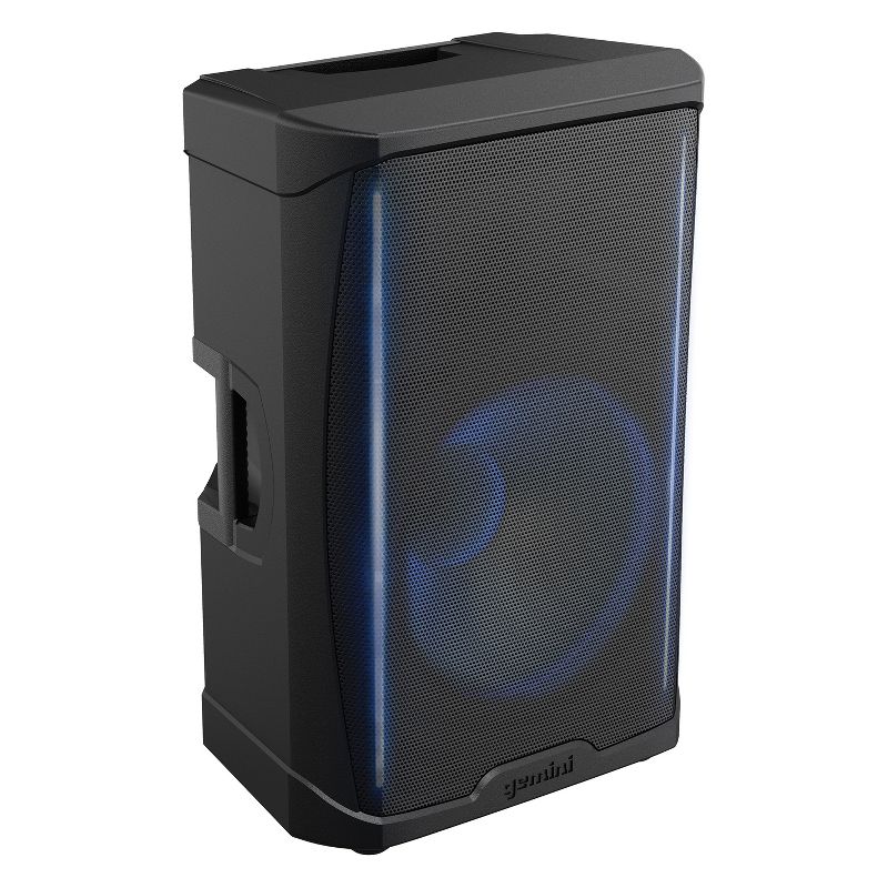 Gemini® GD PRO Series GDL-215PRO 15-In. 1,300-Watt Professional PA Speaker with Bluetooth®, TWS Link, Microphone, and LED Party Lighting, 5 of 6