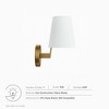 Modway Surround Wall Sconce – Minimalist Curved Metal Fixture for Bedroom, Bathroom or Hallway Lighting - 2 of 4