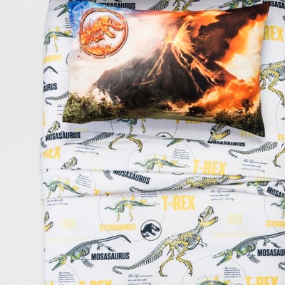 dinosaur sheet set twin