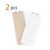 INSPIRE CHIC Women's Elastic Bra Hook Strap Extensions 3 Rows 2 Pcs - 2 of 4