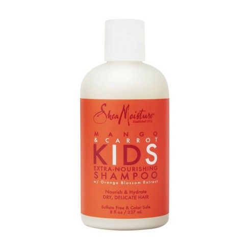 Sheamoisture Mango & Carrot Kids Extra-nourishing Shampoo - 8 Fl Oz : Target