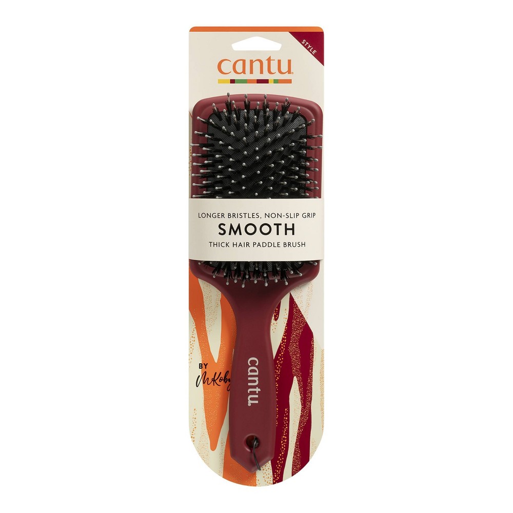 Photos - Hair Dryer Cantu Smooth Thick Paddle Hair Brush - 1ct 