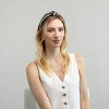 LXLM by Locks & Mane Cozumel Headband - Black - 2 of 3