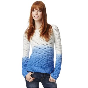Aeropostale Womens Dip-Dye Pullover Sweater - 1 of 3