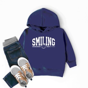 The Juniper Shop SmileyWorld Arched Varsity Toddler Hoodie - 1 of 4