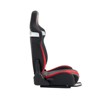 Dolonm Universal PVC Bucket Style Reclinable Sport PU Leather Simulator Racing Seat with Adjustable Lock Slide - 4 of 4