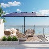 GustoWave Outdoor 13 FT Double-Sided Patio Umbrella for Pool Garden - 4 of 4