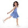 Mightly Girls Fair Trade Organic Cotton Solid Sleeveless Twirl Dress - 2 of 3