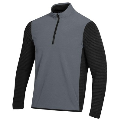 Mens Under Armour Golf Storm Evolution 1/2 Zip Pitch Grey Small
