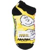 Peanuts Kids Charlie Brown Snoopy And Woodstock Youth Low Cut Ankle Socks 6 Pack - 4 of 4
