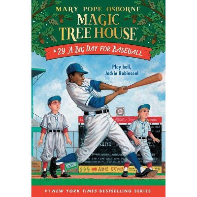 Big Day for Baseball -  Reprint (Magic Tree House) by Mary Pope Osborne (Paperback)