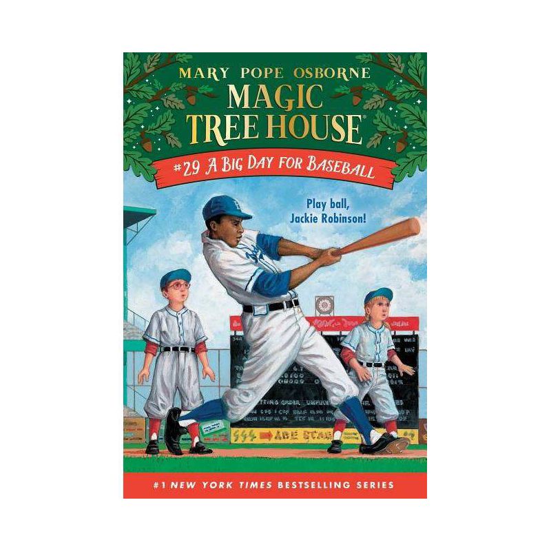 Big Day for Baseball -  Reprint (Magic Tree House) by Mary Pope Osborne (Paperback), 1 of 2