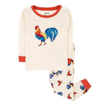 Leveret Kids Two Piece Cotton Animal Design Pajamas