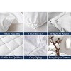 Delara Organic Merino Wool Comforter Duvet Insert, GOTS Certified, 500 GSM, All Season Warmth - 3 of 4