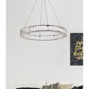 Elegant Lighting Monroe 1 - Light Pendant in  Black - 3 of 4