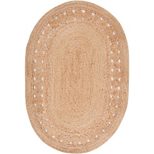 Natural Fiber NFB247 Hand Woven Indoor Rugs - Safavieh - 1 of 4