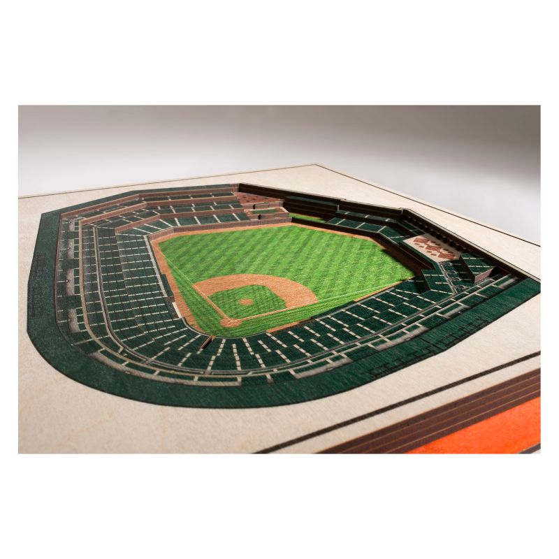 MLB Baltimore Orioles 5-Layer Stadiumviews 3D Wall Art, 2 of 6