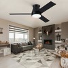 Bella Depot 48" Black Lowe Profile Ceiling Fan with Light - image 2 of 4