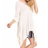 Women's Crossed Bell Sleeve Asymmetrical Tunic - umgee - 2 of 4