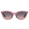 Emporio Armani KIDS EK 4003 537646 Childrens Cat-Eye Sunglasses Shiny Transparent Lilac 48mm - 2 of 3
