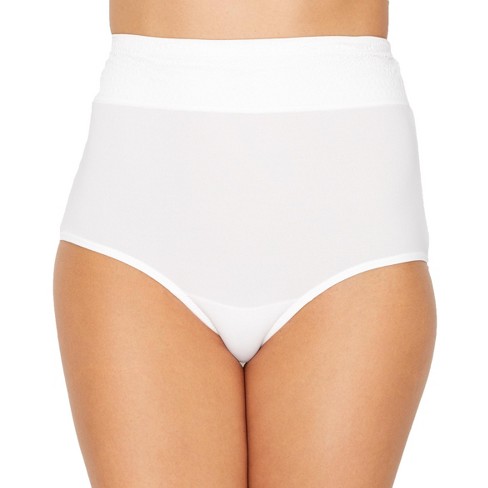  Warners Womens No Pinching No Problems Dig-free Comfort  Waist Microfiber 5738 Briefs Underwear