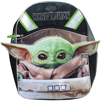 Fast Forward Star Wars The Mandalorian The Child w/ 3D Ears 16 Inch Backpack