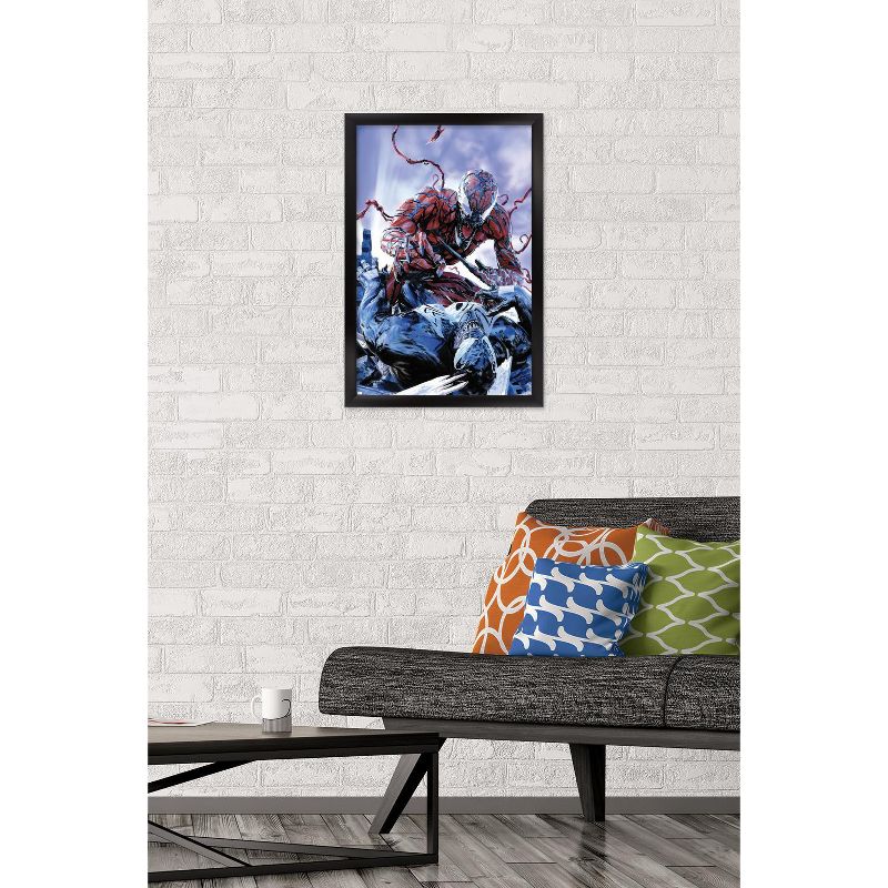 Trends International Marvel Comics - Carnage - Battle with Venom Framed Wall Poster Prints, 2 of 7