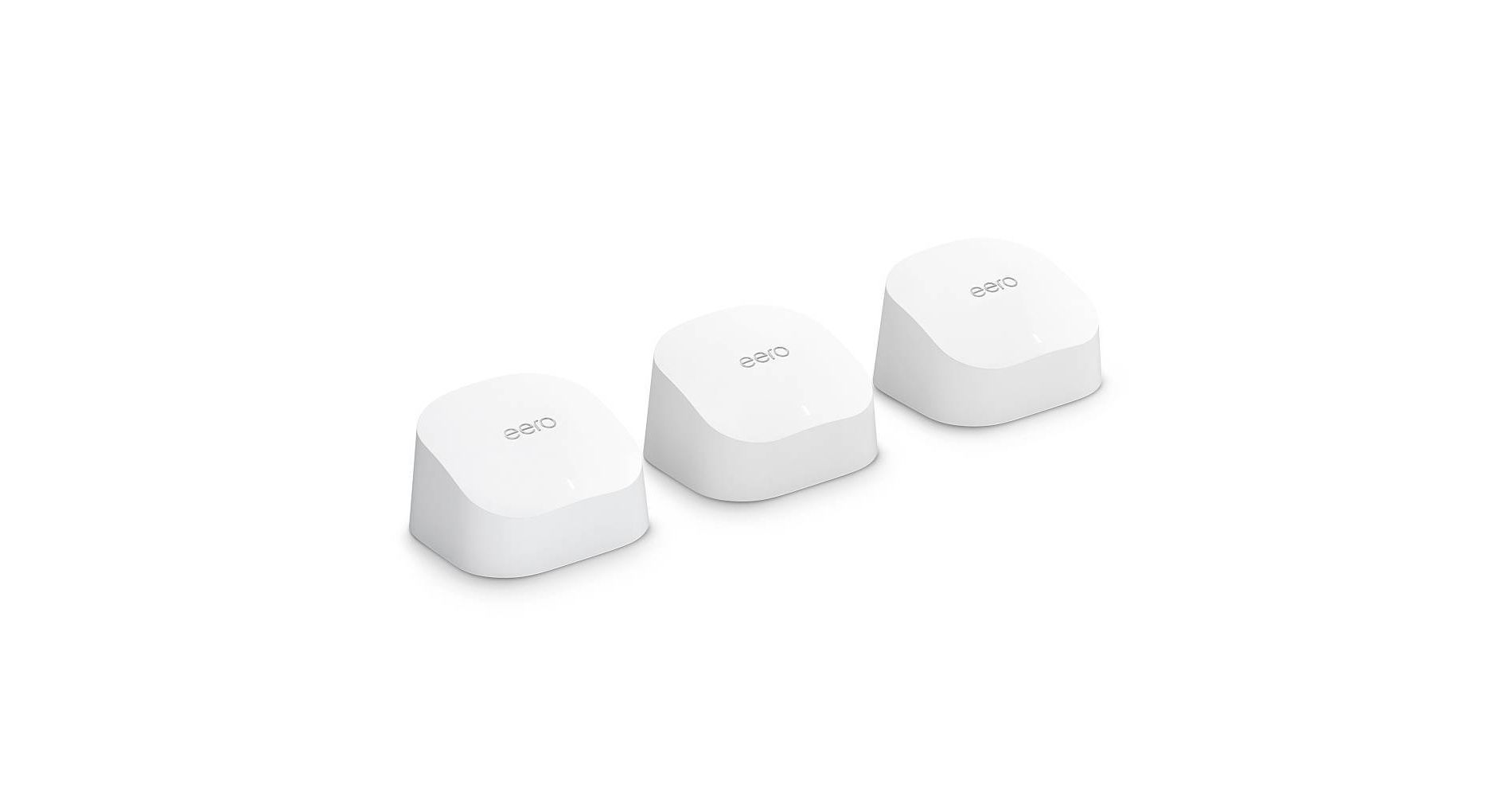 eero 6 Dual-Band Mesh Wi-Fi 6 System (3-pack)
