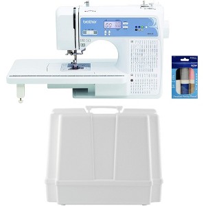 Brother XR9550 Computerized Sewing and Quilting Machine, Hard Plastic Carry Case, Premium Sewing Thread 6-Pack Included - 1 of 4