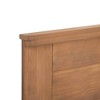Plank+Beam Farmhouse Queen Bed with Panel Headboard, Solid Wood Platform Bed - 4 of 4