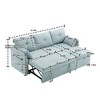 NicBex L-Shaped Chenille Reversible Sleeper Sectional Sofa with Storage Chaise for Living Room,Apartment,Office - 3 of 4