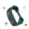 Unique Bargains Women's Twisted Knot Wide Headbands Orange Red Green Blue 4 Pcs - 3 of 4