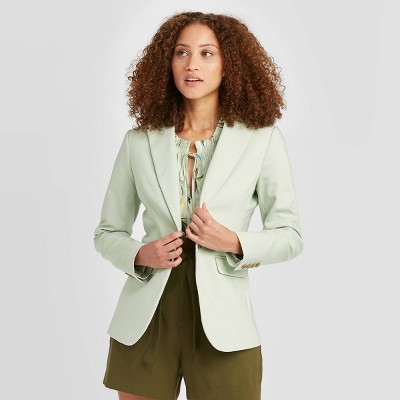 target green blazer