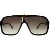 Carrera 1014/S 807 HA Unisex Aviator Sunglasses Black 64mm - 2 of 3