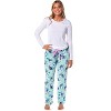 Seven Times Six Disney Woman's Stitch Fun Cozy Fleece Pajama Pants Junior's Adjustable Waist - 2 of 4