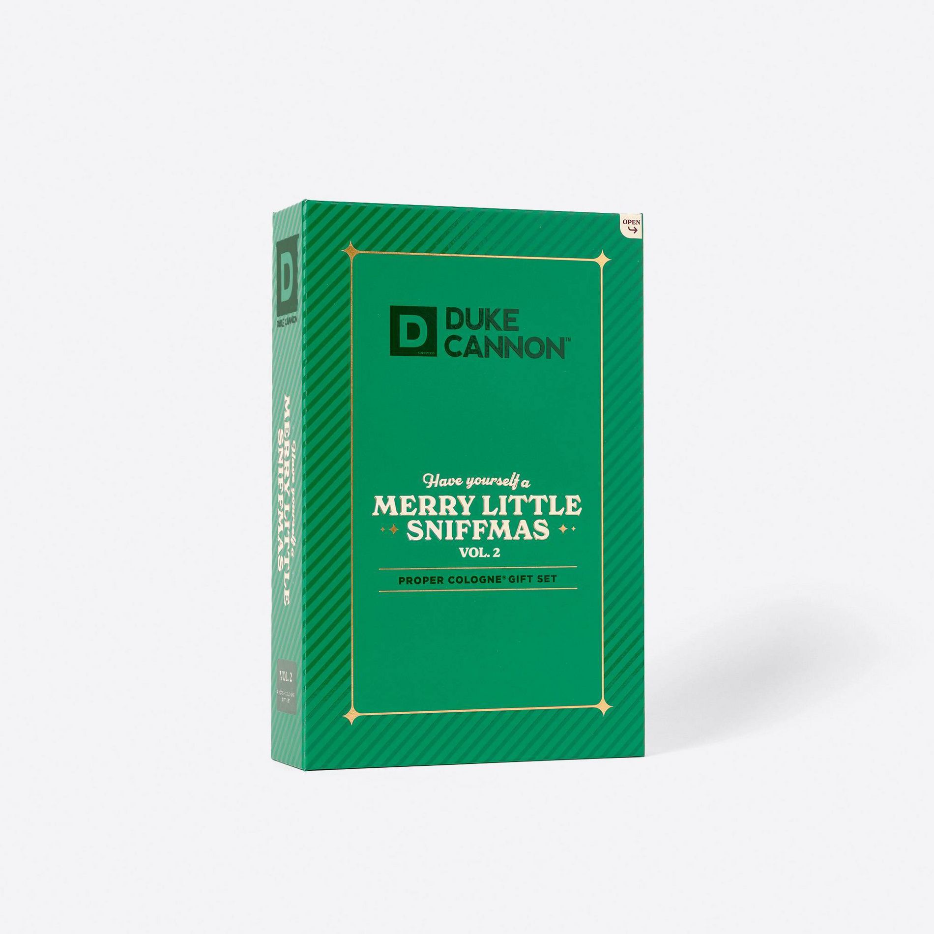 Duke Cannon Supply Co. Merry Little Sniffmas Proper Cologne Gift Set - 3pc