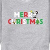 Men's - Peanuts - Snoopy and Woodstock Merry Christmas Graphic Fleece Sweatshirt - image 2 of 4