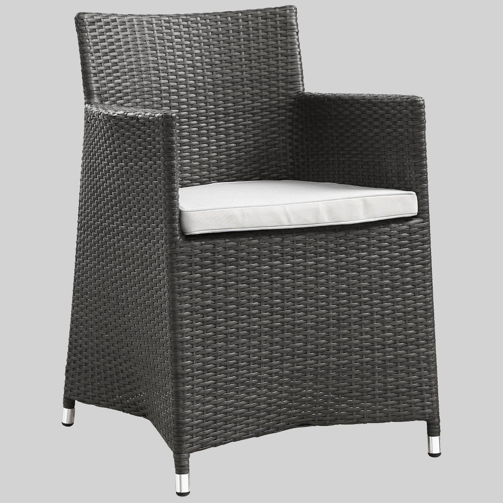 Junction Dining Outdoor Patio Armchair Brown - Modway