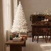 HomeRoots 4' White Full Spruce Christmas Tree - 2 of 4