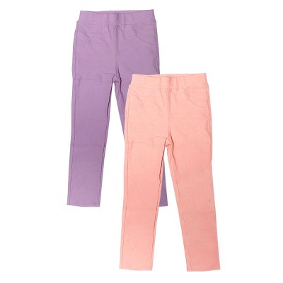 lavender and pink
