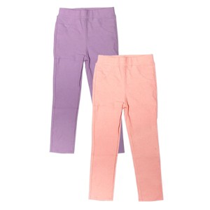 Wrapables Faux Jean Skinny Leggings for Girls (Set of 2) - 1 of 4