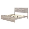 Vintage Farmhouse Style Full/Queen/King Size Platform Bed with Wooden Slats Support, No Box Spring Needed - ModernLuxe - 4 of 4