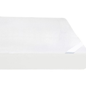 Aoibox Queen Mattress Protector Waterproof Absorbent Fitted Sheet 18 Inch Deep Pocket Queen Size Terry Machine Washable Cover - 1 of 4