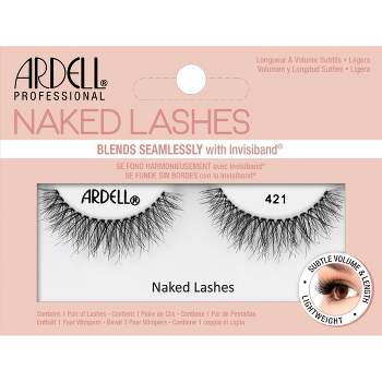 Ardell Naked 421 False Eyelashes - Black - 1pr