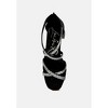 Infatuated Rhinestones Embellished Strappy Sandals - 4 of 4